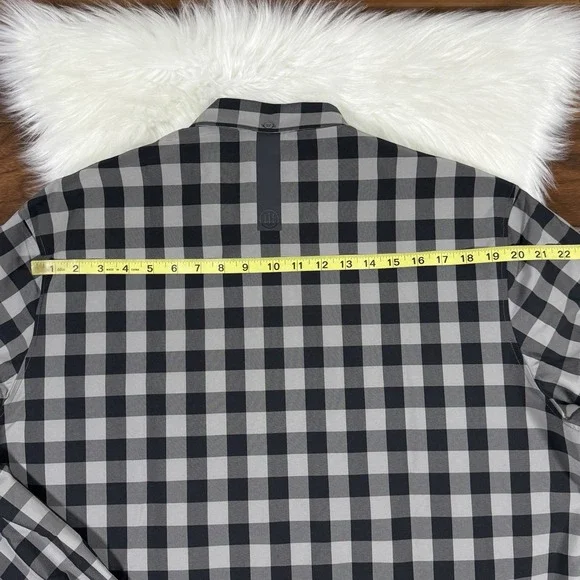 Beretta‎ Men's Size XL Gray Black Check Hovis Flex Button Up Shirt Long Sleeve - Picture 8 of 12